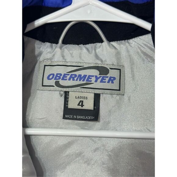 NWOT Obermeyer 100% Goose Down Royal Blue Snow Ski Puffer Vest Women's 4US - Picture 2 of 15